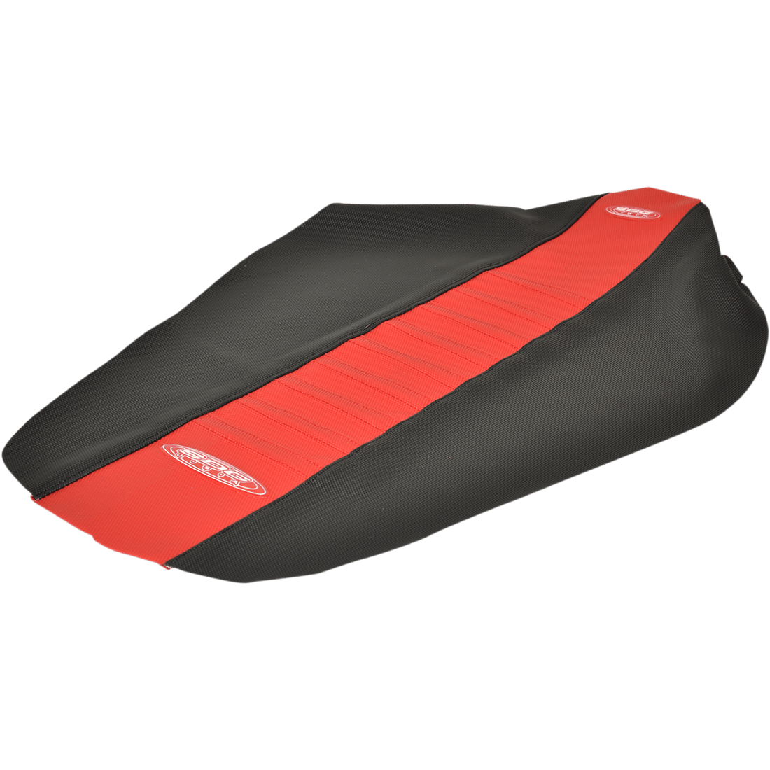 SDG Pleated Seat Cover Red Top/Black Sides