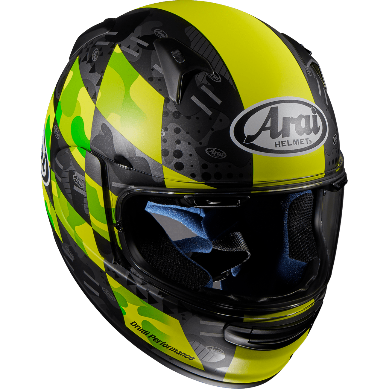 ARAI HELMETS Regent-X Helmet Patch Yellow Frost Small 010115828