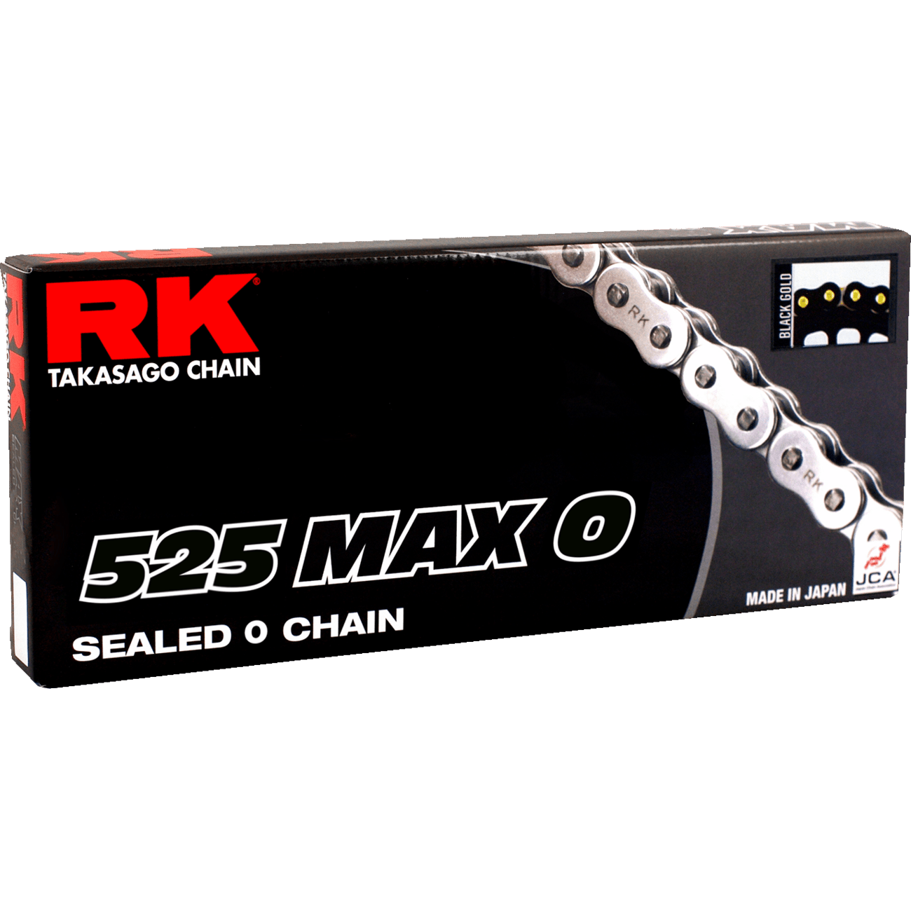 RK 525 Max O Drive Chain 120 Links Black/Gold 525MAXO120BG