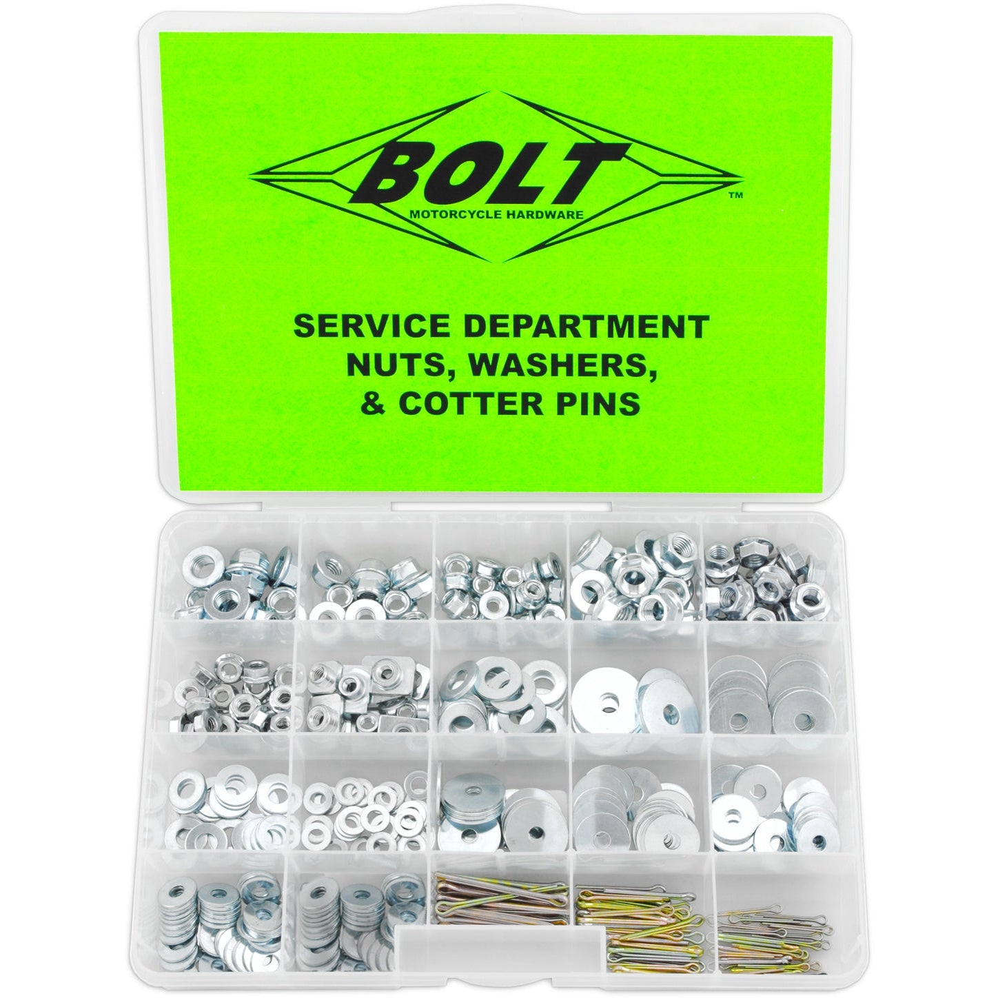 BOLT NUT/WASHER/COTTER PINS KIT P/N SVCNWSC