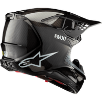 ALPINESTARS Supertech M10 Helmet Solid MIPS® Gloss Black Carbon Small 83003231188S