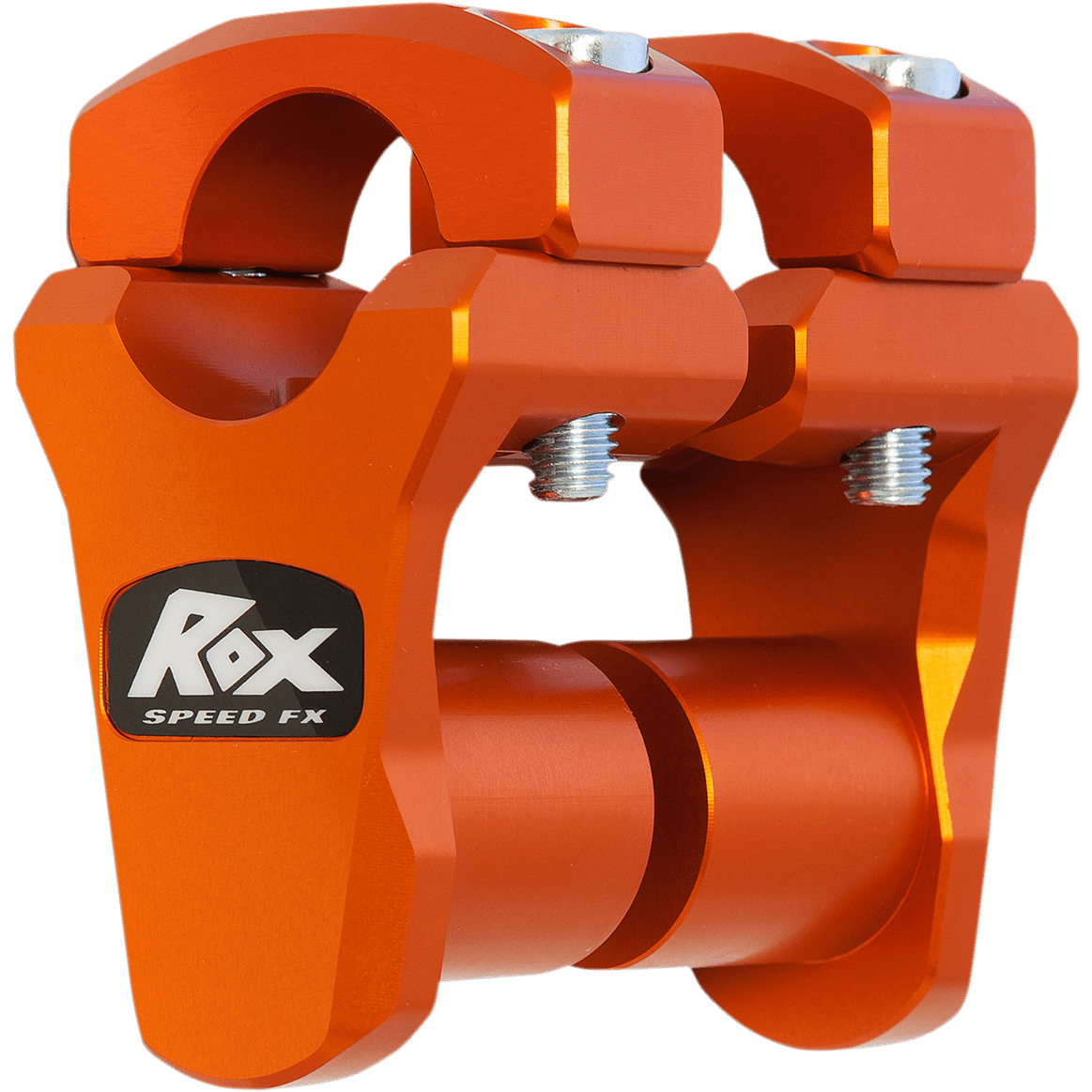 ROX SPEED FX Risers Pivoting 1-3/4" Oversized Handlebars KTM Orange 3RP2PPLO