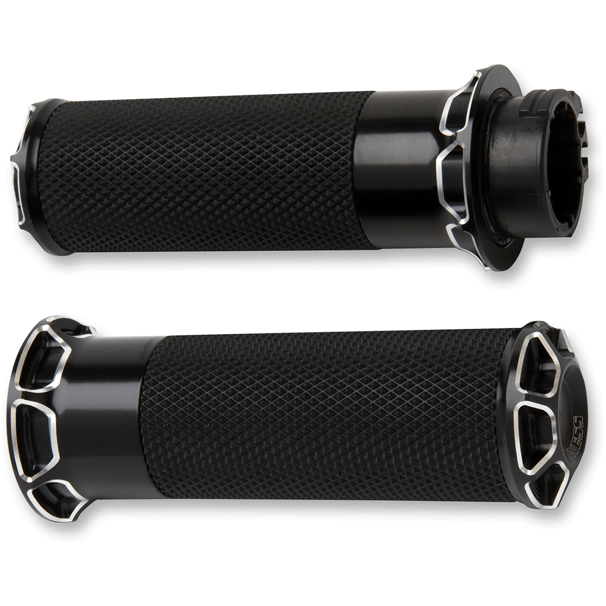 ARLEN NESS Grips Beveled Cable Black 07331