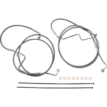 MAGNUM SHIELDING Control Cable Kit XR Stainless Steel/Chrome 5891011