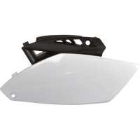 POLISPORT Side Panels OEM Black/White YZF 250