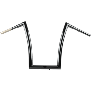 TODD'S CYCLE Handlebar 1-1/2" Strip 17" Gloss Black Touring 06015204