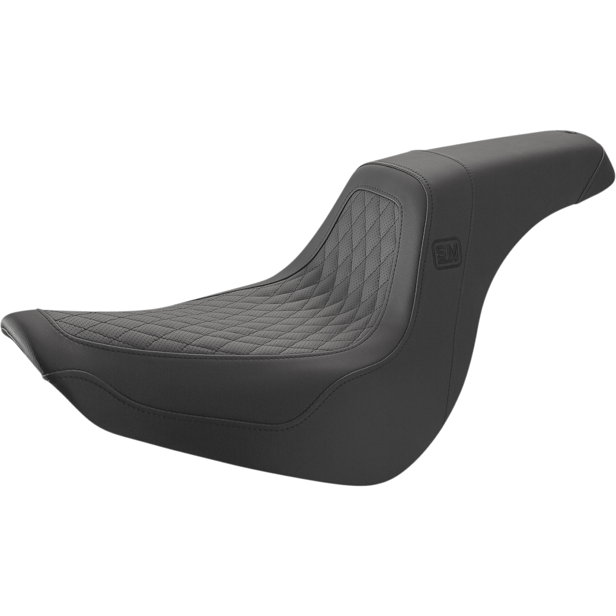 SADDLEMEN Speed Merchant Pro Series Seat Black FXLR/FLSB '18-'23 SM81829DB