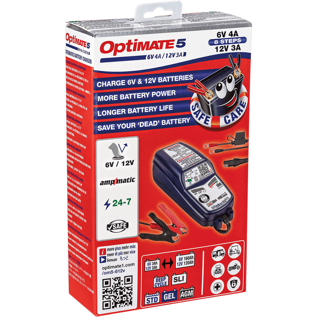 TECMATE Battery Charger/Maintainer TM321