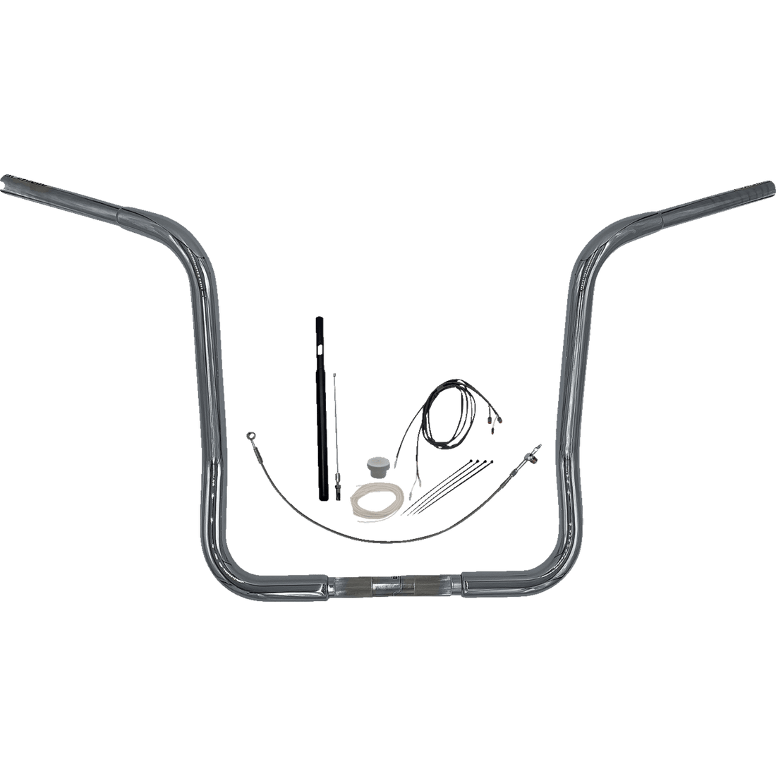 FAT BAGGERS INC. Handlebar Kit Rounded Top 16" Chrome 919416