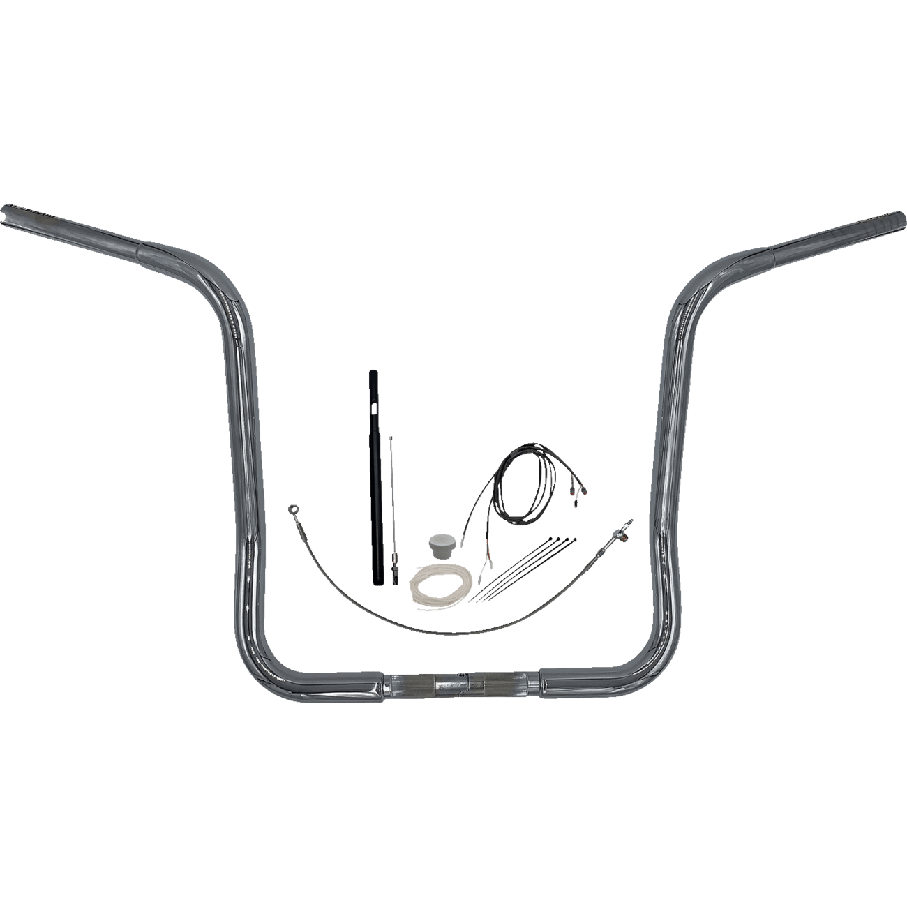 FAT BAGGERS INC. Handlebar Kit Rounded Top 16" Chrome 919416