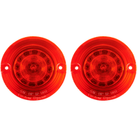 CUSTOM DYNAMICS Flat Signal Insert 1156 Red PBR1156T