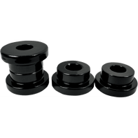 LA CHOPPERS Riser Bushings Solid Black