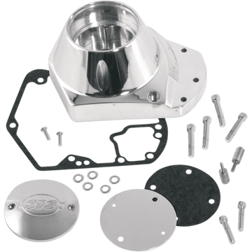 S&S CYCLE Cam Cover Polished Billet Big Twin 310336