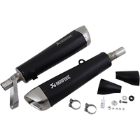 AKRAPOVIC Street Twin Mufflers Titanium ST9SO2HCQTBL