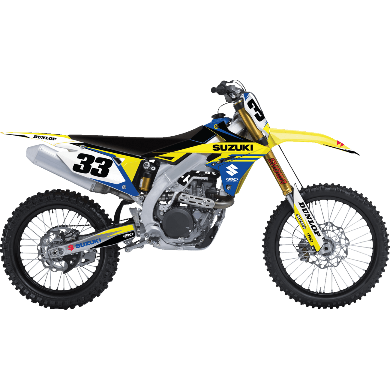 FACTORY EFFEX EVO 19 Graphic Kit Suzuki RM 85