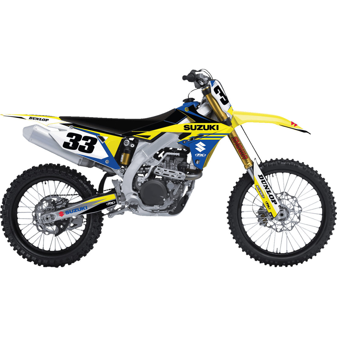 FACTORY EFFEX EVO 19 Graphic Kit Suzuki