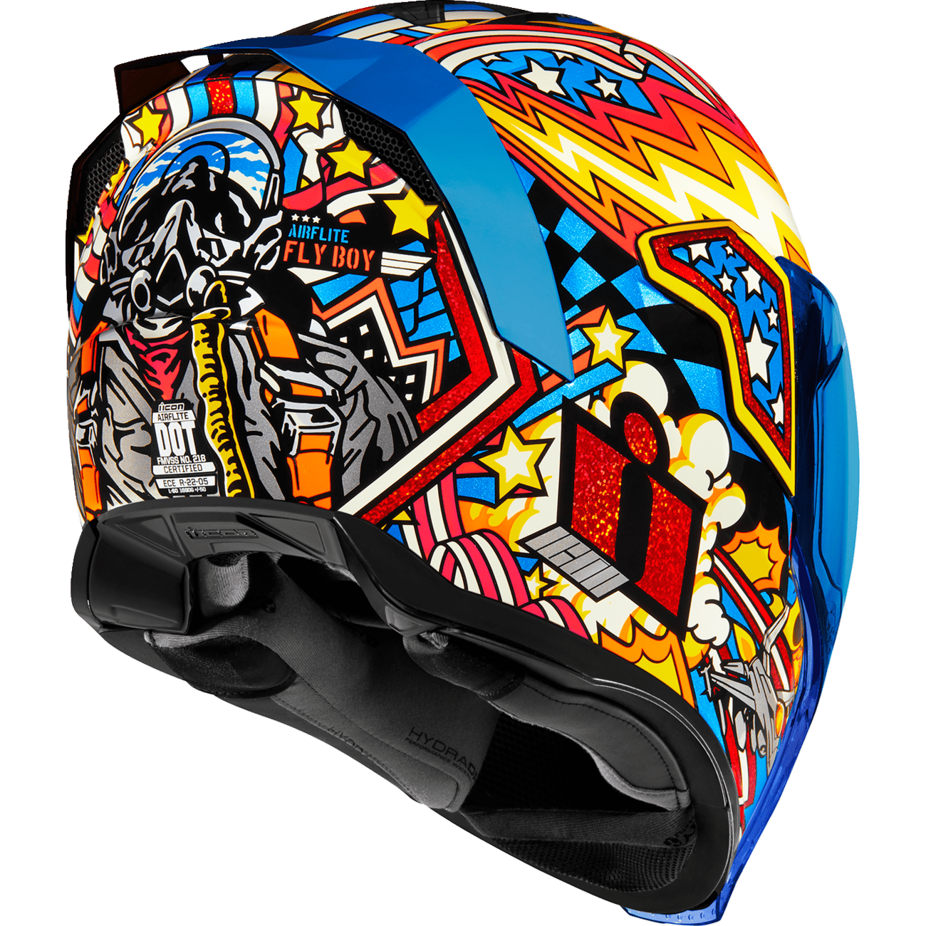 ICON Airflite™ Helmet Flyboy Blue Small