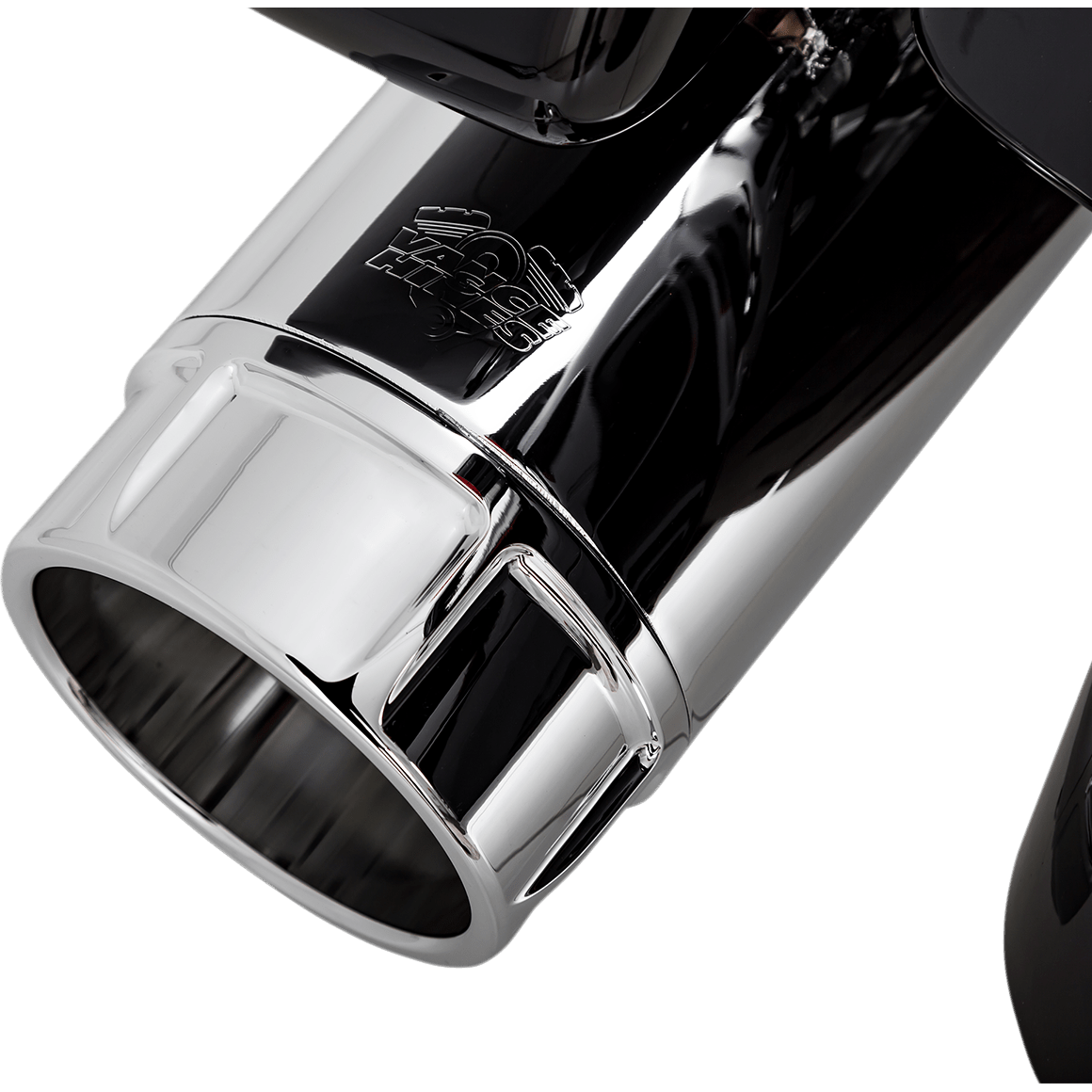 VANCE & HINES 4-1/2" Torquer Slip-On Mufflers Chrome 16674