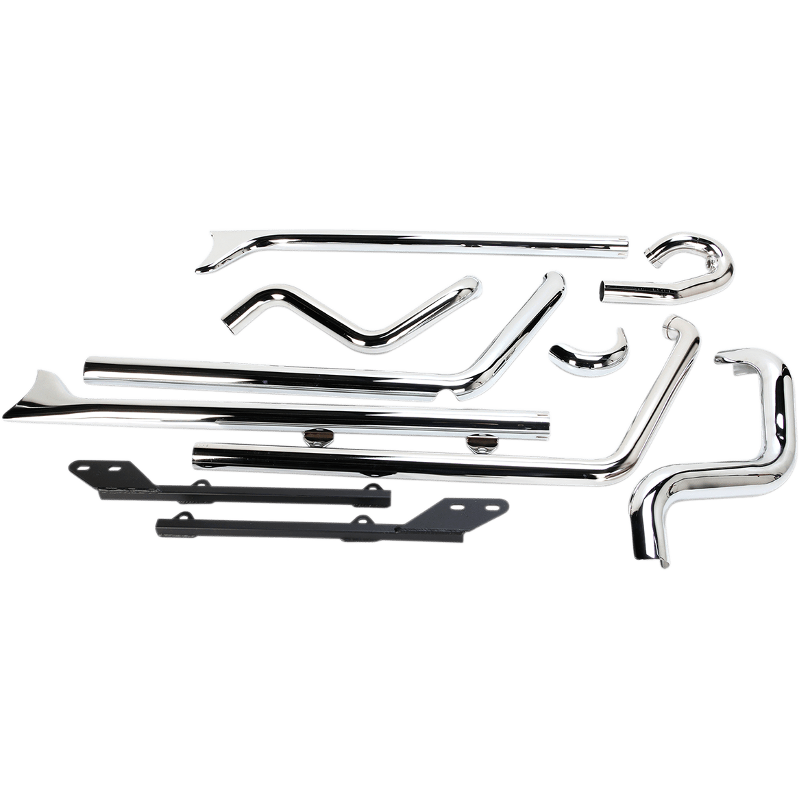 BASSANI XHAUST Fishtail Exhaust 36" Softail 1S26E36