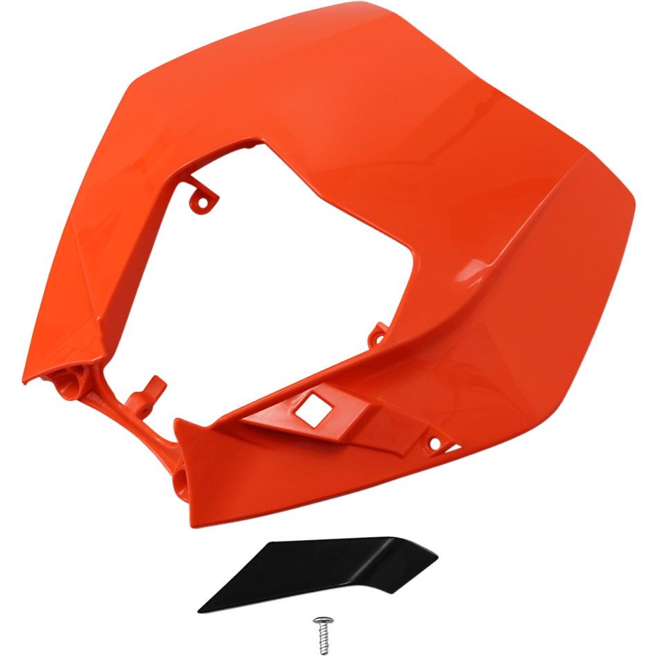 UFO Replacement plastic for OEM headlight Orange