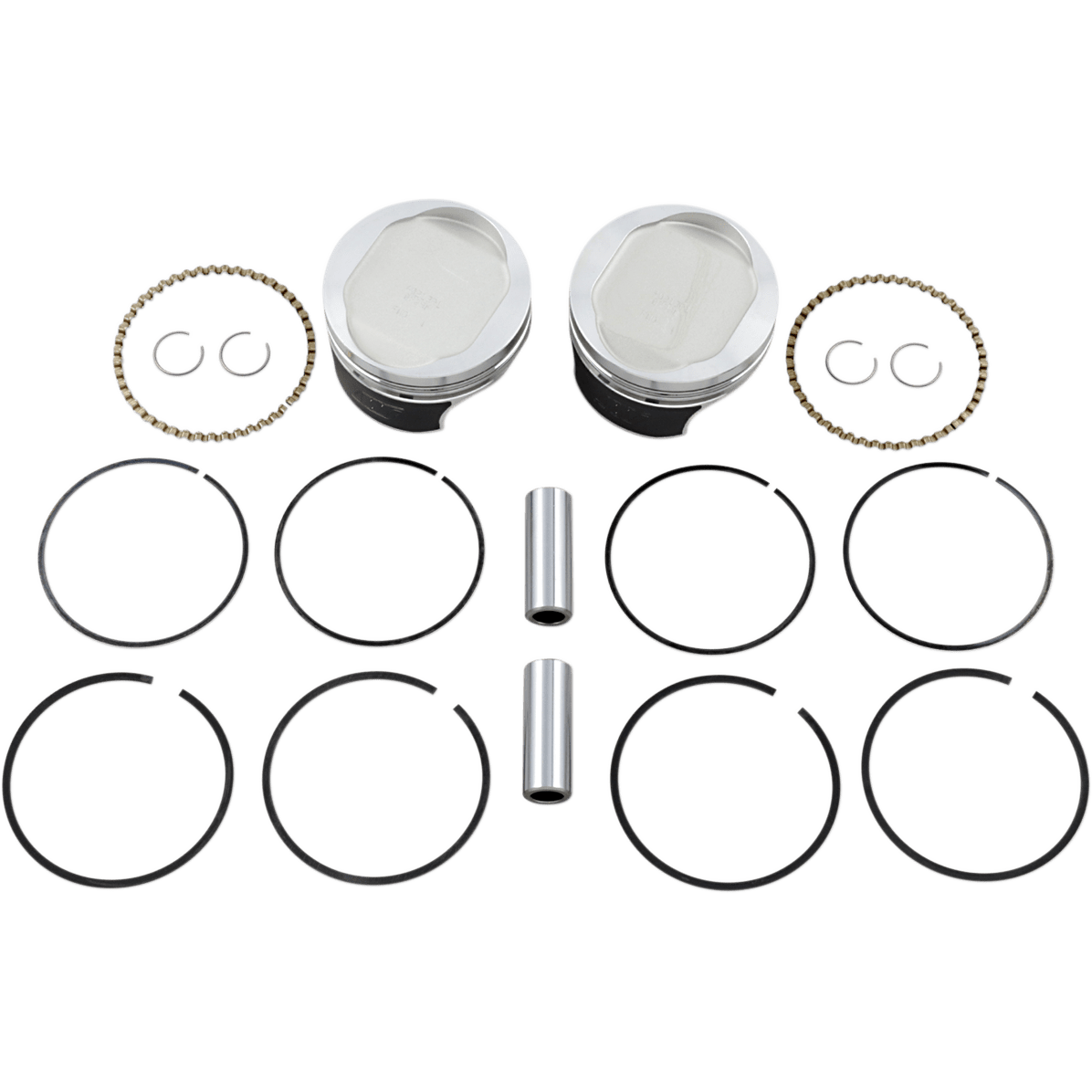 WISECO Tracker™ Series Piston Kit 3.508" 883 cc Bored to 1200 cc +0.010" 883 XL