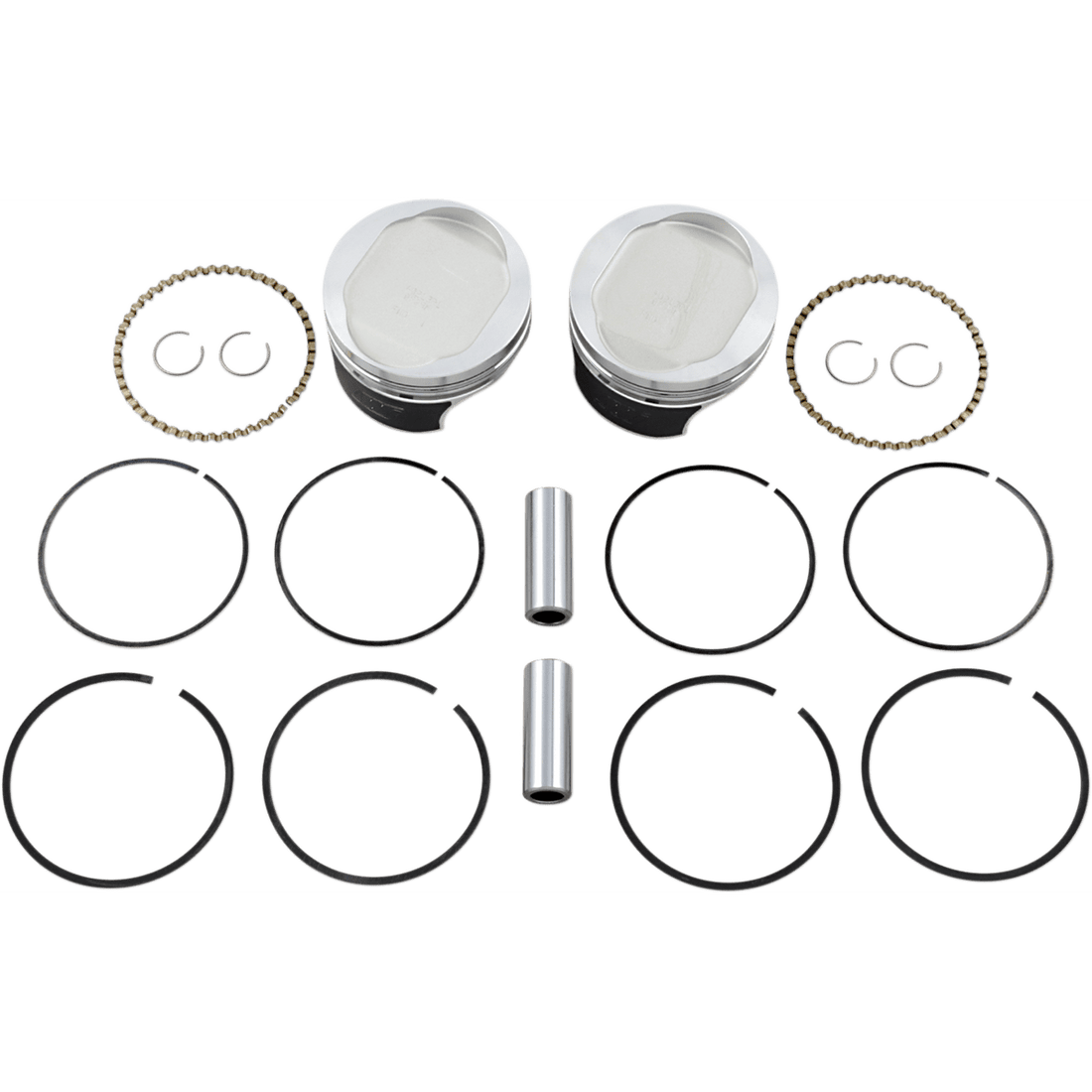 WISECO Tracker™ Series Piston Kit 3.508" 883 cc Bored to 1200 cc +0.010" 883 XL