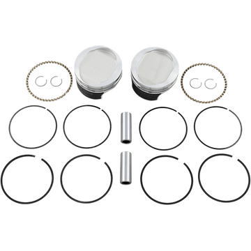 WISECO Tracker™ Series Piston Kit 3.508" 883 cc Bored to 1200 cc +0.010" 883 XL