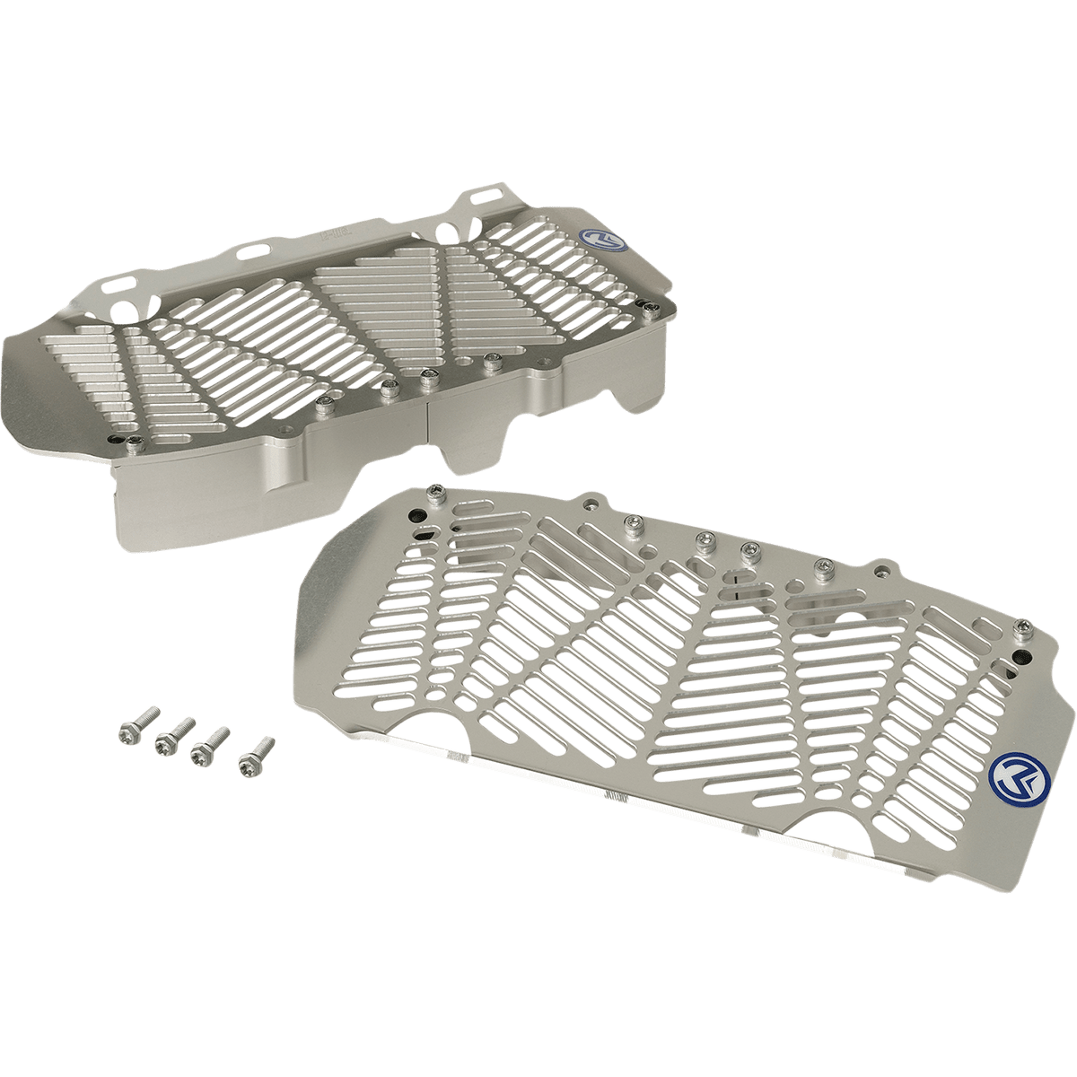 MOOSE RACING Billet Radiator Guards Silver Gas Gas/Husqvarna/KTM 121116