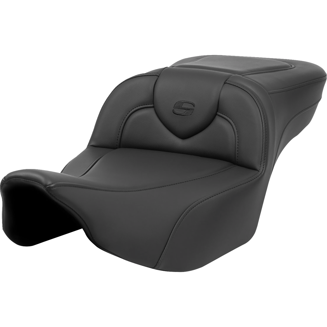 SADDLEMEN Roadsofa™ Extended Reach Seat Black Stitch without Backrest FL '23-'24 82307188