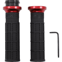 ODI Grips Hart Luck TBW Black/Red