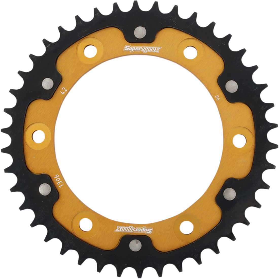 SUPERSPROX Stealth Rear Sprocket 42 Tooth Gold Honda RST130642GLD