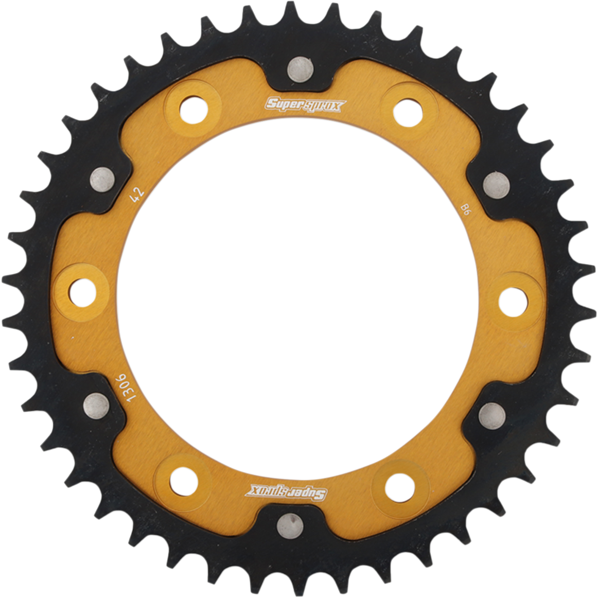 SUPERSPROX Stealth Rear Sprocket 42 Tooth Gold Honda RST130642GLD