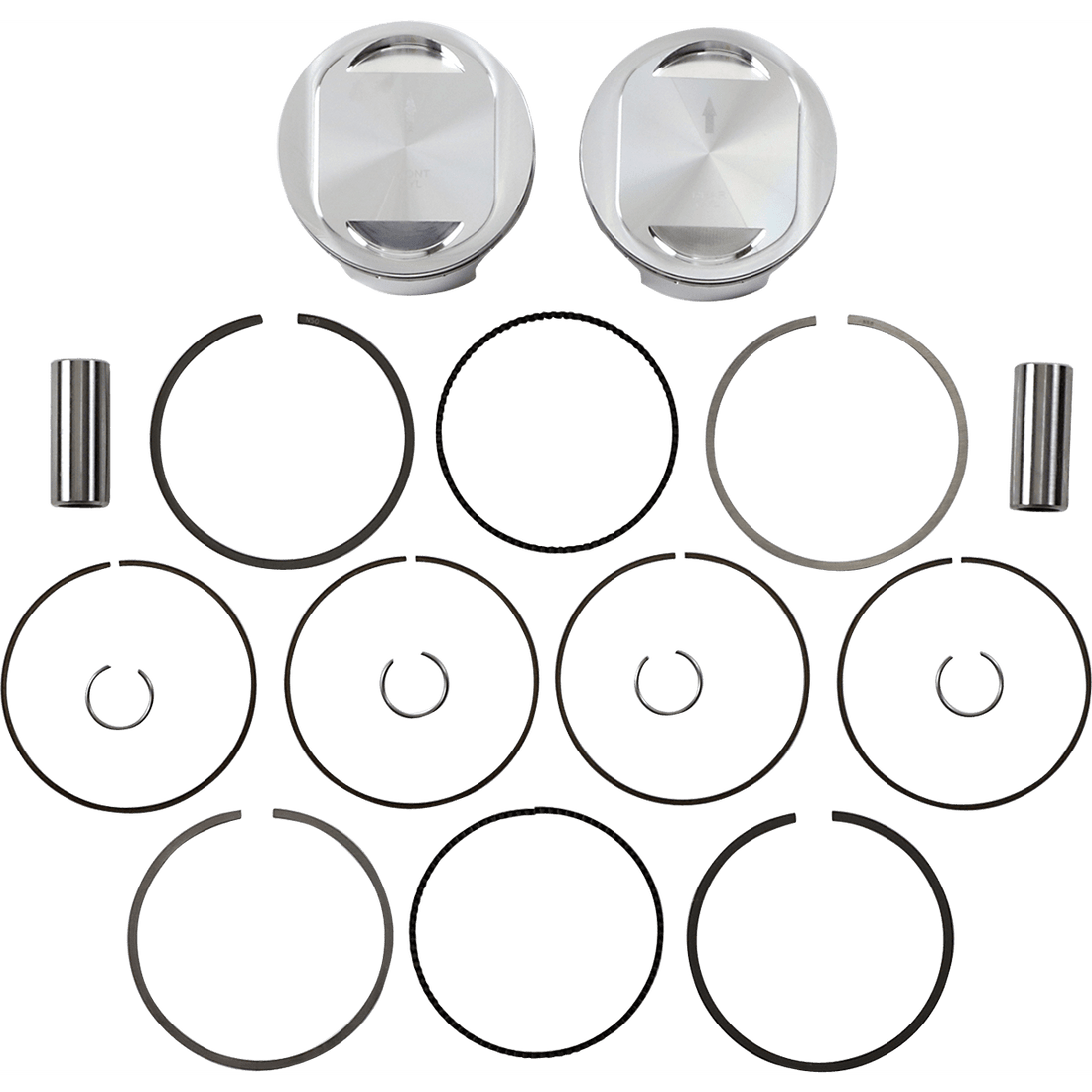 JE PISTONS Piston Kit 95" Twin Cam