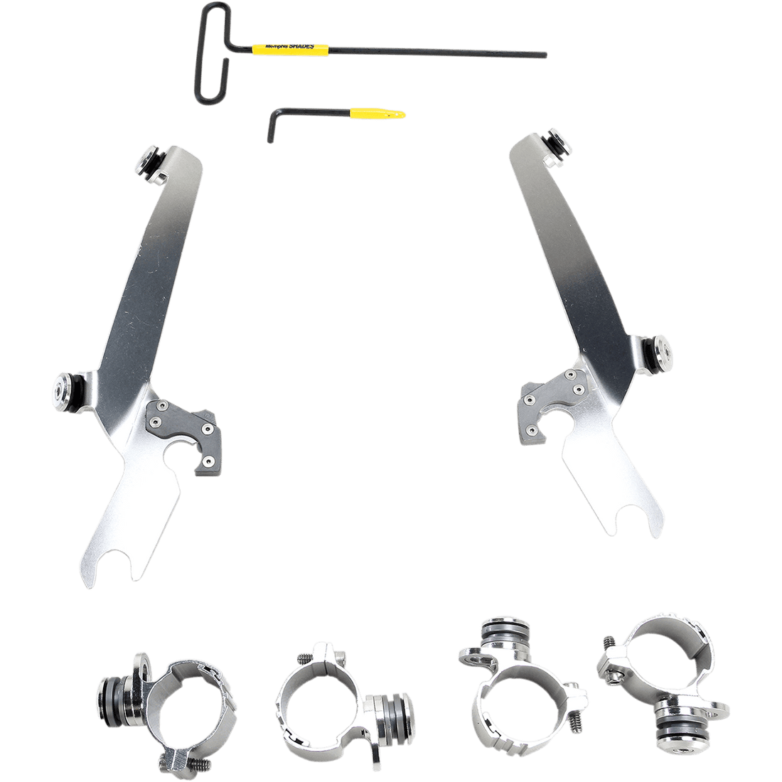 MEMPHIS SHADES Sportshield Trigger-Lock Mounting Kit Polished XL883 MEK2000