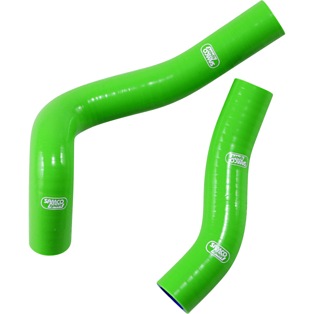 SAMCO SPORT Radiator Hose Kit Green Kawasaki KAW91GN