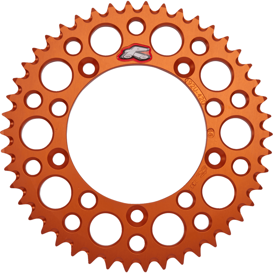 RENTHAL Sprocket Orange 46 Tooth 192U42046GPOR