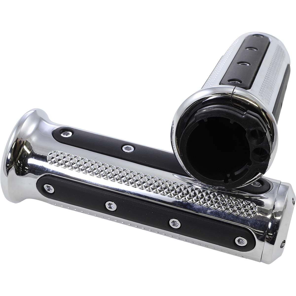 KURYAKYN Grips Heavy Industries Chrome