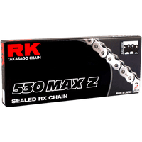 RK 530 Max Z Drive Chain 150 Links Black & Chrome 530MAXZ150BC