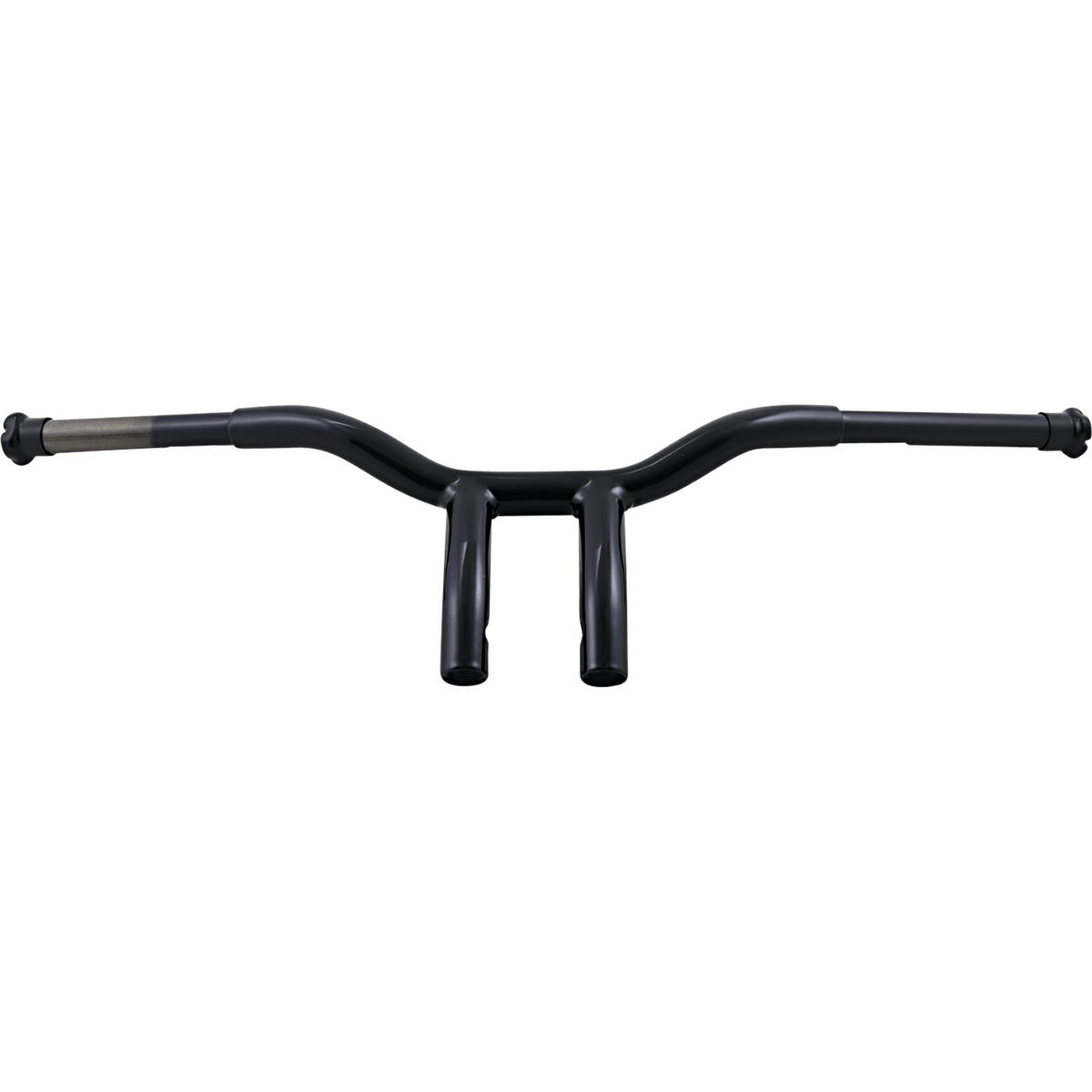 LA CHOPPERS Handlebar Kage Fighter One Piece Bent 8" Black LA733808B