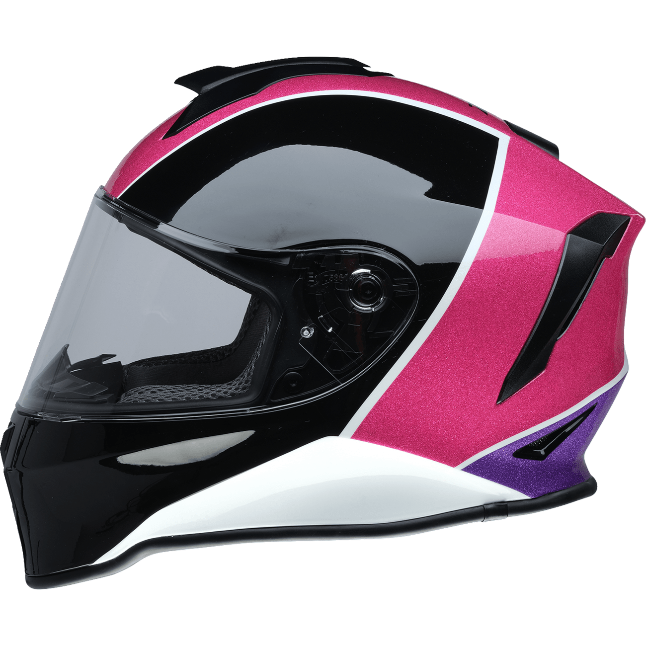 Z1R Youth Warrant 2.0 Helmet Fresh Pow Pink/Purple Medium