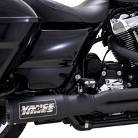 VANCE & HINES Hi-Output RR Exhaust System Matte Black 47321