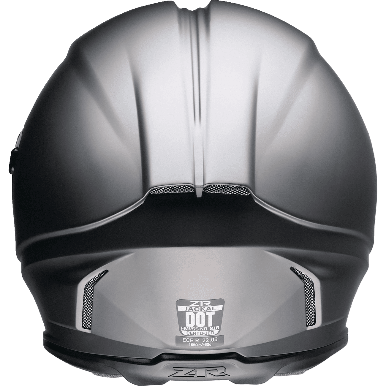 Z1R Jackal Helmet Satin Titanium Medium