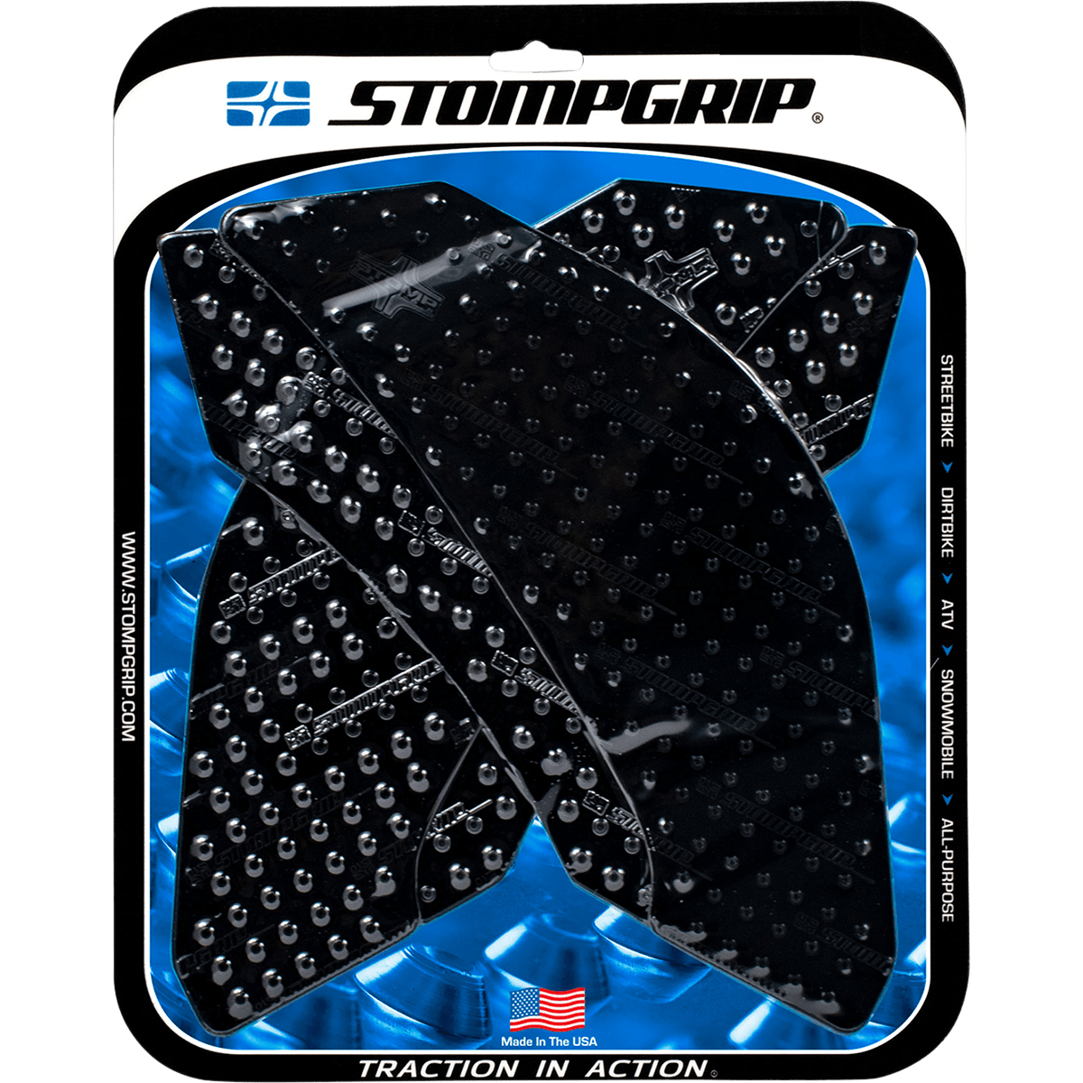 STOMPGRIP Traction Kit Black Yamaha