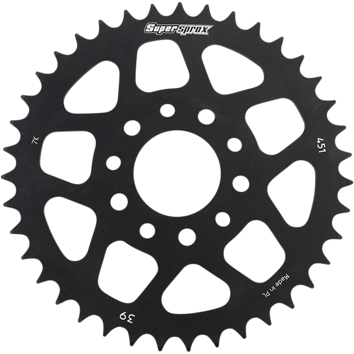 SUPERSPROX Rear Sprocket Black KTM 39 Tooth