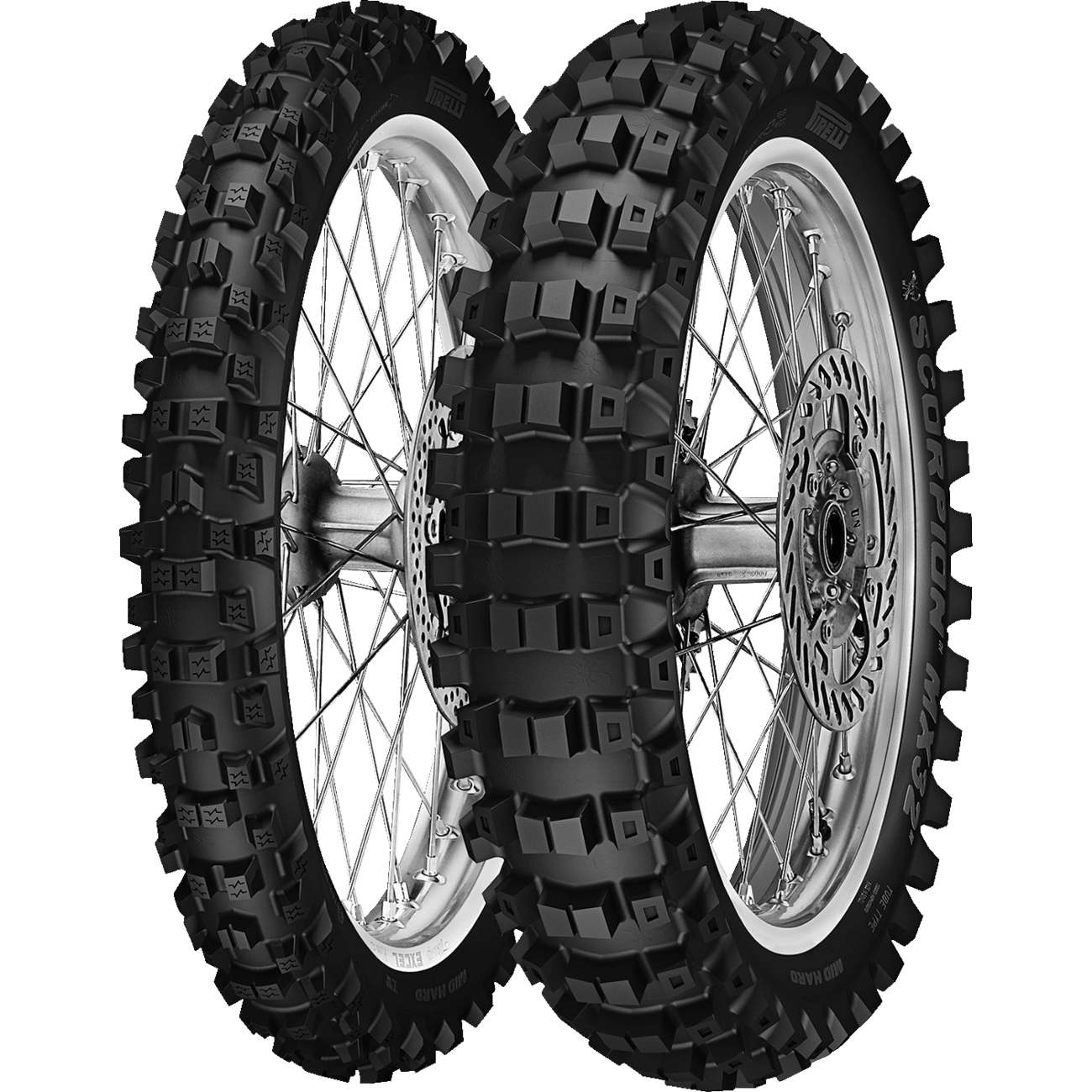 PIRELLI Tire Scorpion™ MX32™ Mid Hard Rear 110/90-19 62M 3842700