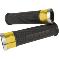 DRIVEN RACING Grips Halo Gold/Black