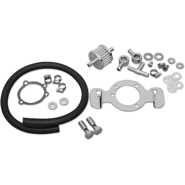 DRAG SPECIALTIES Crankcase Breather with Support Bracket Kit Sportster