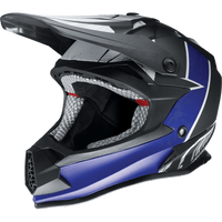 Z1R Youth F.I. Helmet Fractal MIPS® Matte Black/Blue Medium