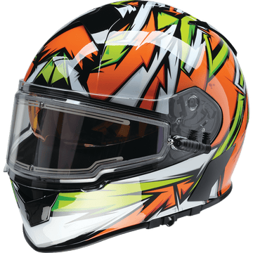 Z1R Warrant Helmet Neuron Orange/Green XS