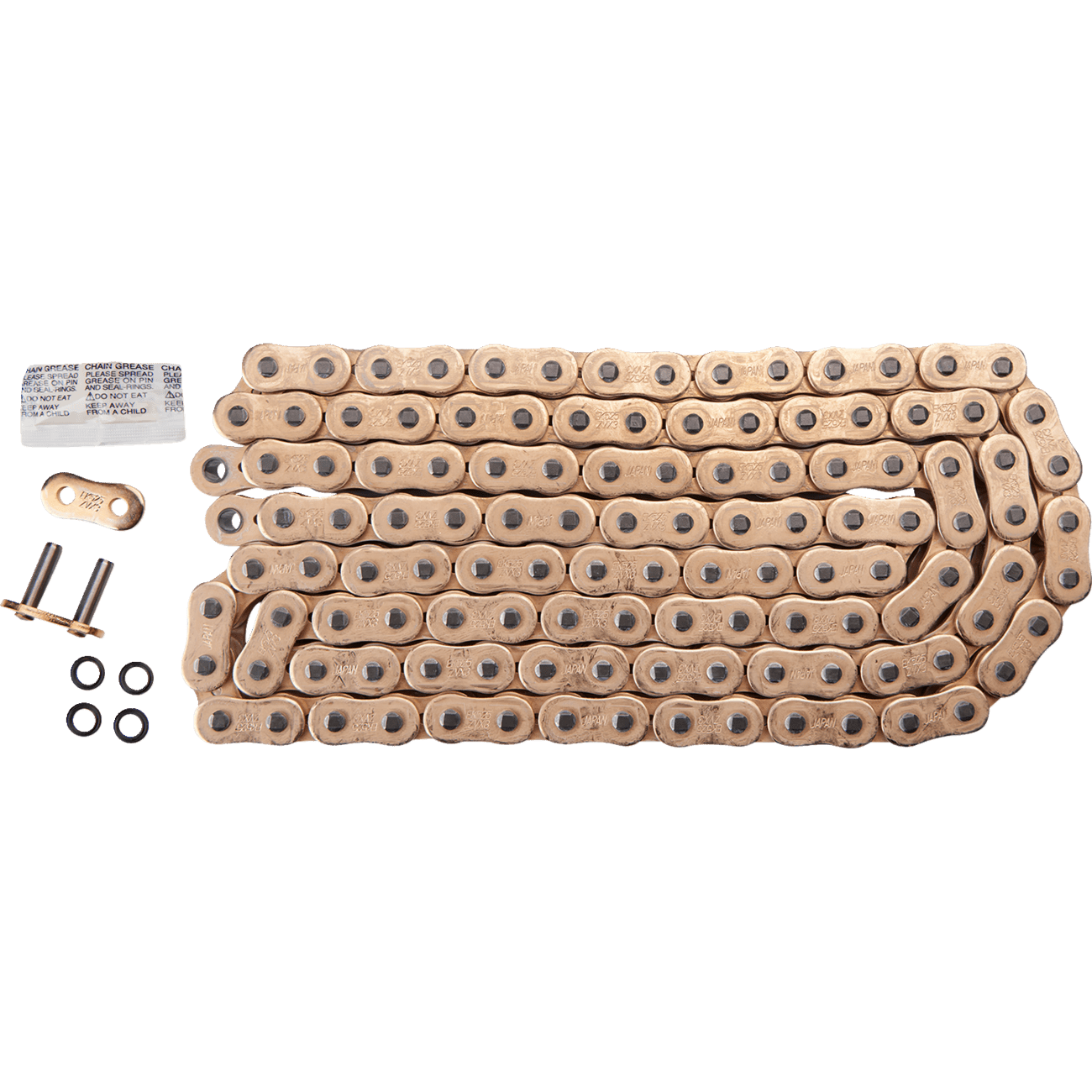 EK 525 ZVX3 Sportbike Chain 120 Links Gold 525ZVX3120G